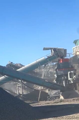 Zúzó üzem FABO second hand 180-330 tph crushing plant