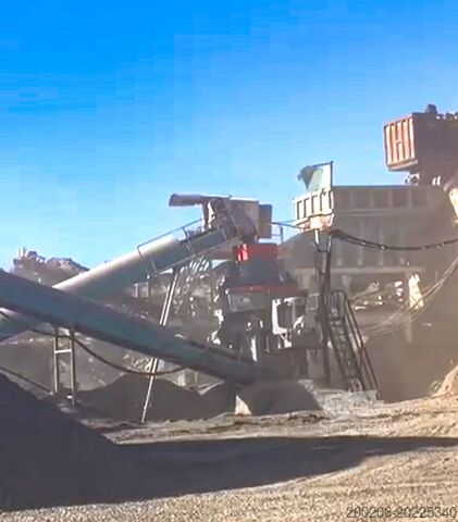 Zúzó üzem FABO second hand 180-330 tph crushing plant