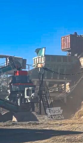 Zúzó üzem FABO second hand 180-330 tph crushing plant