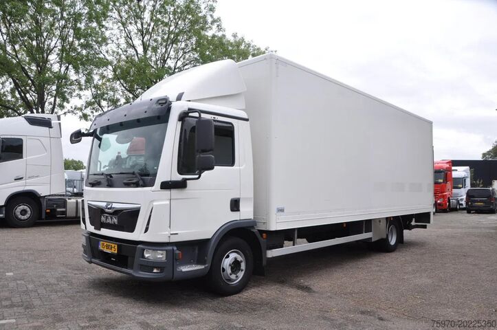 Walizka MAN TGL 12.190 4X2 2018 GESLOTEN BAK + DHOLLANDIA