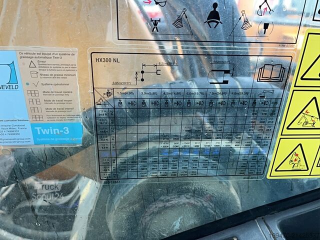 Vikšrinis ekskavatorius Hyundai HX300 NL with a bucket