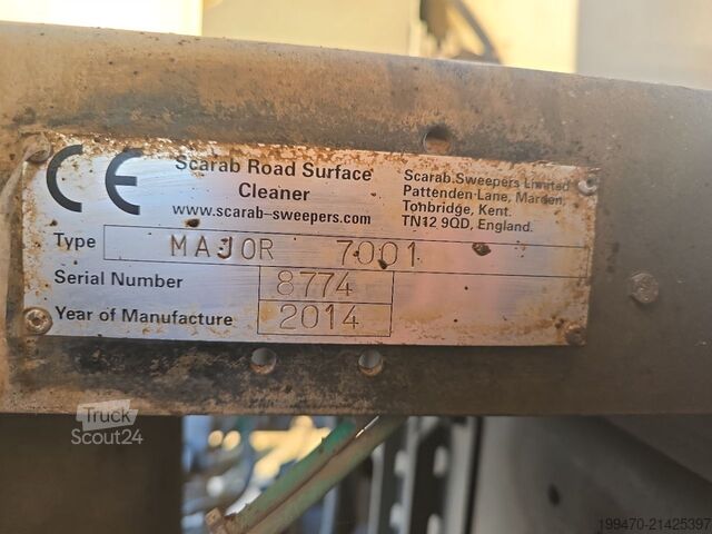 Vejfejemaskine Renault Scarab Major 7001