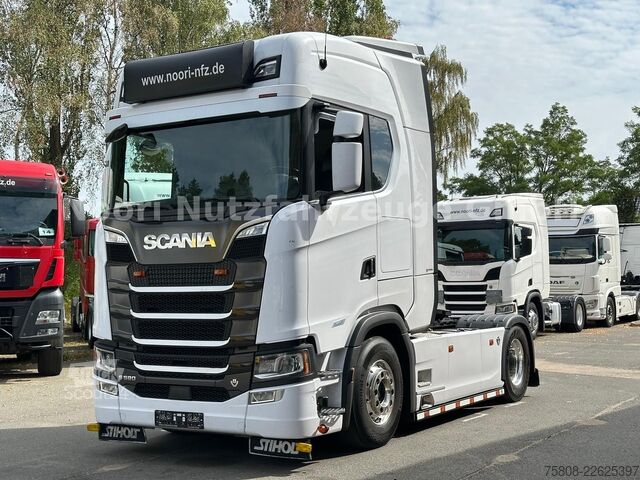 Standardni tegljač SCANIA S580 V8 1500L Leder Standklima Alcoa