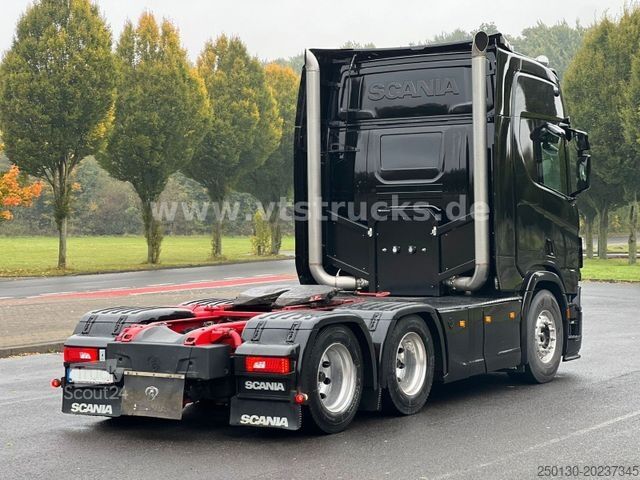 Schwerlast LKW/SZM SCANIA R 650 V8  6x4 Voll/Luft Retarder Leder