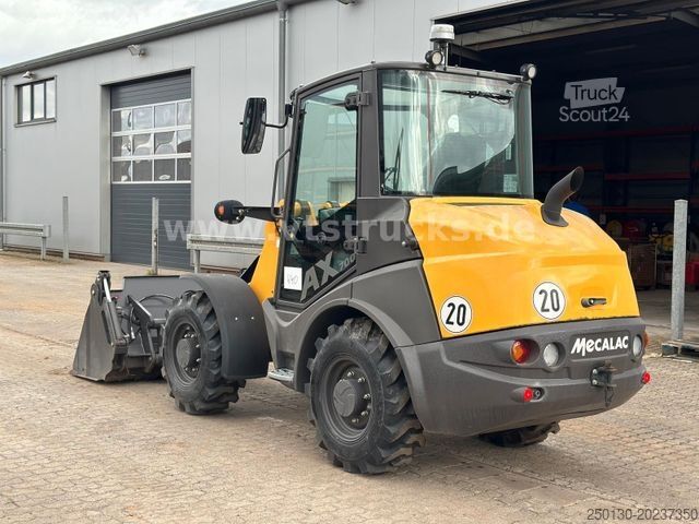 Wiellader MECALAC AX 700 4x4 Schaufel NEU Greifschaufel