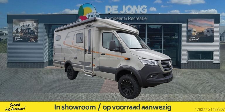 Pusiau integralus Hymer ML T 580 CrossTrail Mercedes