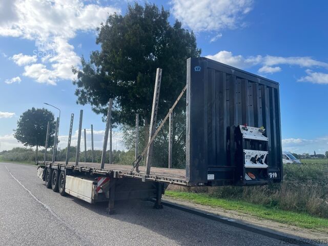 Remorca platformei Krone N/A Platform / Rongen / Potholes / Discbrakes /...