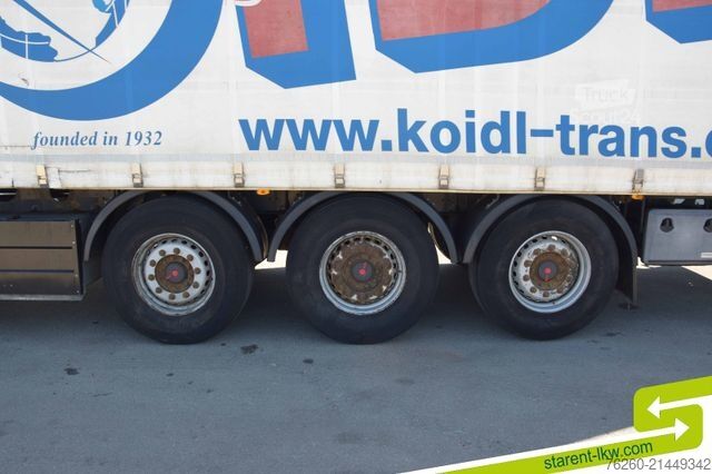 Semi-remorque bâchée SCHWARZMÜLLER Light Palettenkasten SAF Achsen TÜV 08/26