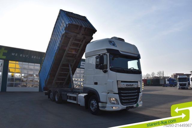 Kipper LKW DAF XF 480 6x2 Kipp-WAB SSC Retarder Standklima