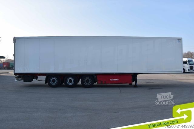 Kühlauflieger KRONE Carrier Vector 1550 Liftachse SAF Palettenkasten