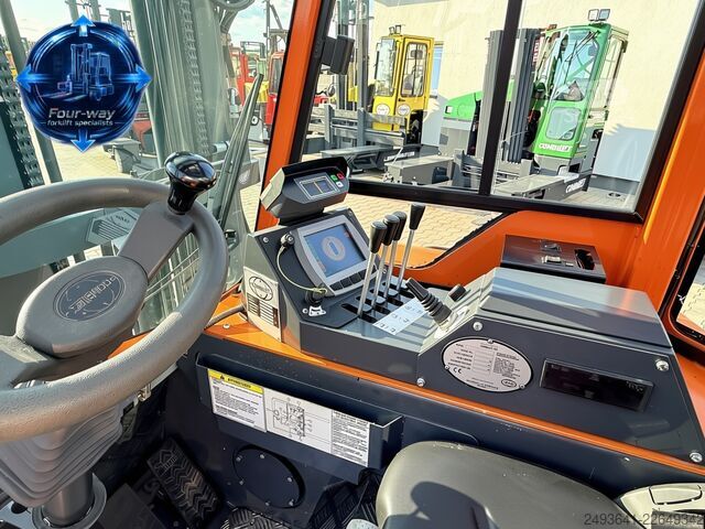Chariot élévateur multidirectionnel Combilift CBE2500 TRIPLEX 4900 POSITIONER CABIN