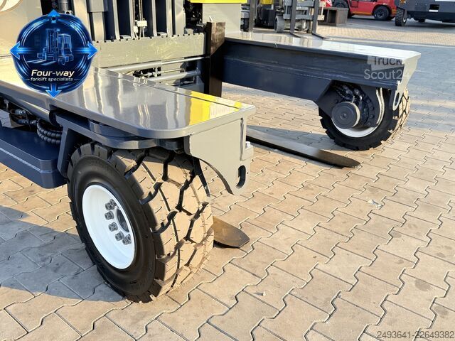 Keturs kryptimis krautuvas Combilift C5000 XL GAS TRIPLEX 6920 FORK POSITIONE