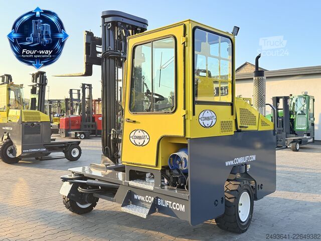 Keturs kryptimis krautuvas Combilift C5000 XL GAS TRIPLEX 6920 FORK POSITIONE