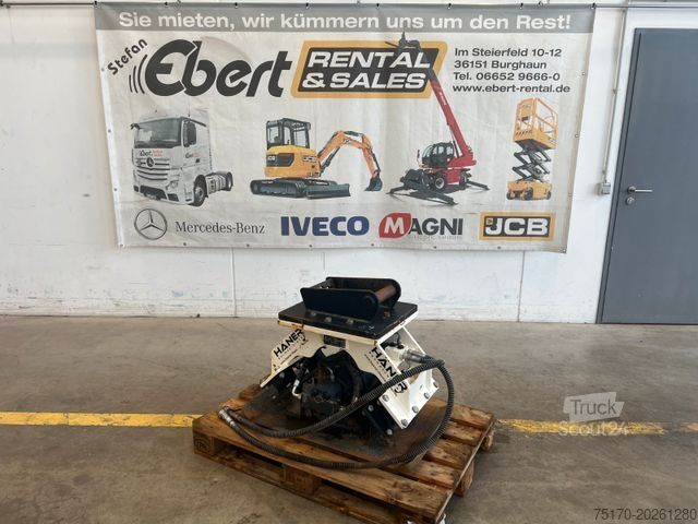 Rüttelplatte  Häner HPC400 Anbauverdichter / MS03 / 2021