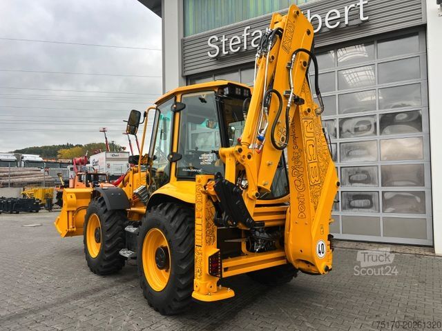Baggerlader JCB 4CX / Klappschaufel / Dual Drive / Sonderedition