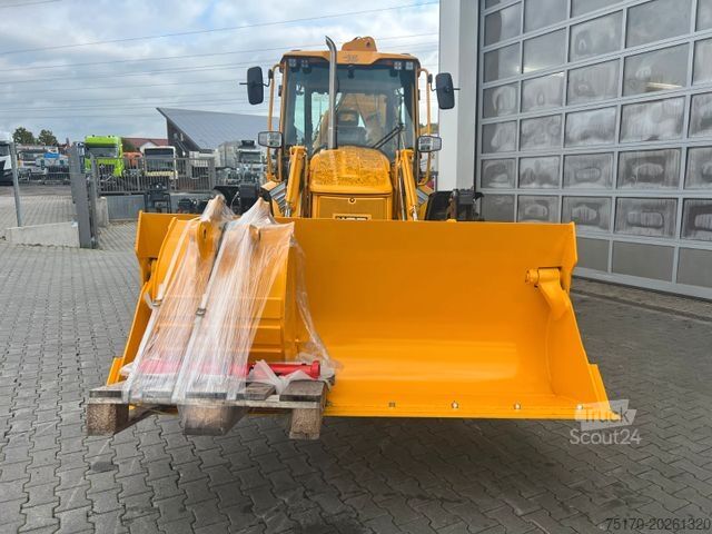 Baggerlader JCB 4CX / Klappschaufel / Dual Drive / Sonderedition