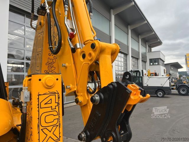 Baggerlader JCB 4CX / Klappschaufel / Dual Drive / Sonderedition