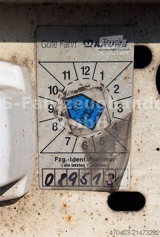 Oplegger KRONE Dolly ZZB 18 eLZ*Untersetzachse*Mega*gelenkt*