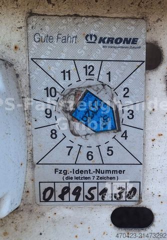 Oplegger KRONE Dolly ZZB 18 eLZ*Untersetzachse*Mega*gelenkt*