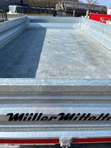 Remorque benne trilibérale MÜLLER-MITTELTAL KA-TA-R 14,4 Tandem Dreitseitenkipper m. Anleger