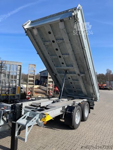 Remorque benne trilibérale MÜLLER-MITTELTAL KA-TA-R 14,4 Tandem Dreitseitenkipper m. Anleger
