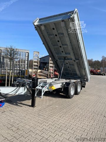 Remorque benne trilibérale MÜLLER-MITTELTAL KA-TA-R 14,4 Tandem Dreitseitenkipper m. Anleger