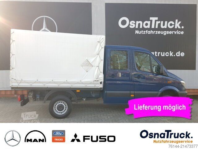Pick-up bestelwagen MERCEDES-BENZ Sprinter 316 CDI Doka 4x4 Allrad Klima, 6-Sitze