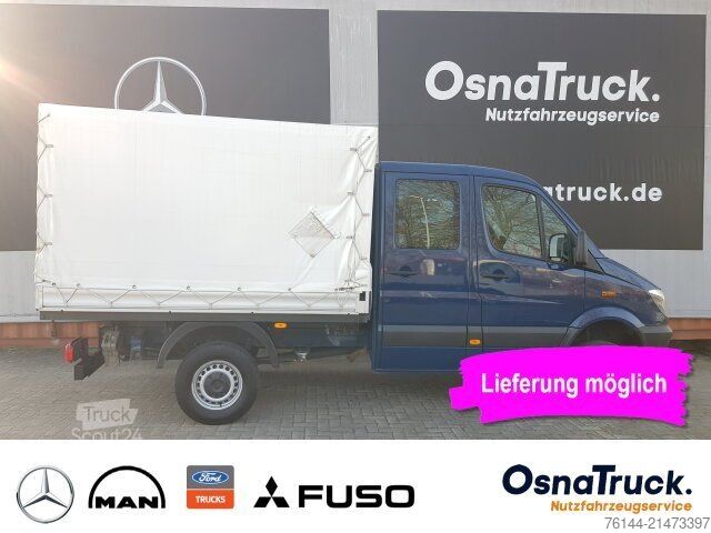 Schuifzeil bestelwagen MERCEDES-BENZ Sprinter 316 CDI Doka 4x4 Allrad Klima, 6-Sitze
