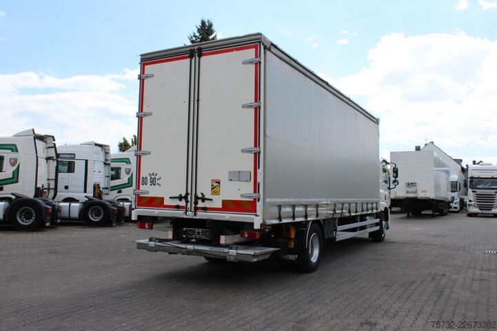 Φορτηγό πλατφόρμα με μουσαμά Daf CF  320 Plane   Schlafkabine Klima LDW Edscha LBW