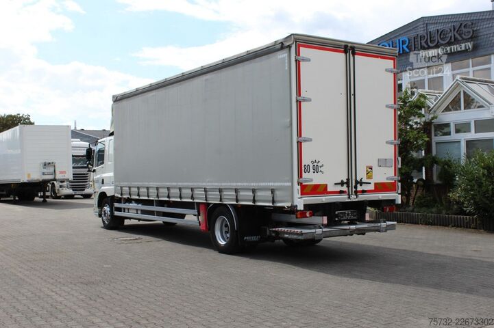 Φορτηγό πλατφόρμα με μουσαμά Daf CF  320 Plane   Schlafkabine Klima LDW Edscha LBW