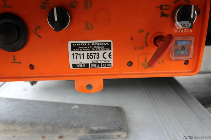 Φορτηγό πλατφόρμα με μουσαμά Daf CF  320 Plane   Schlafkabine Klima LDW Edscha LBW