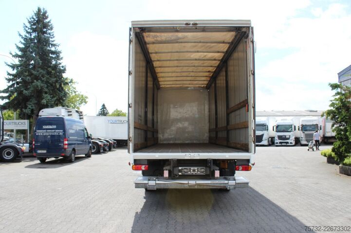 Φορτηγό πλατφόρμα με μουσαμά Daf CF  320 Plane   Schlafkabine Klima LDW Edscha LBW