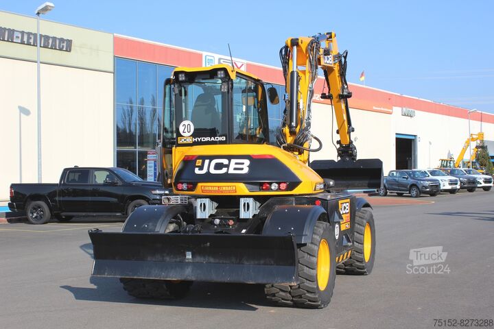 Gravemaskin på hjul JCB 110 W Stufe V Hydradig PLUS