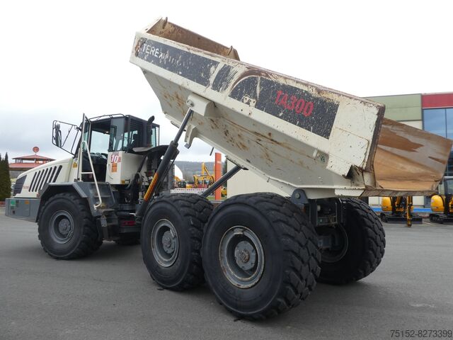 Dumper Terex TA 300 Gen 9 // 5 Zyl. SCANIA Breitreifen und Muldenheizung