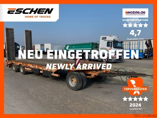 Dieplader oplegger MÜLLER-MITTELTAL T3 DF 30.0 | hydr. Rampen*verbreiterbar*HU 01/27