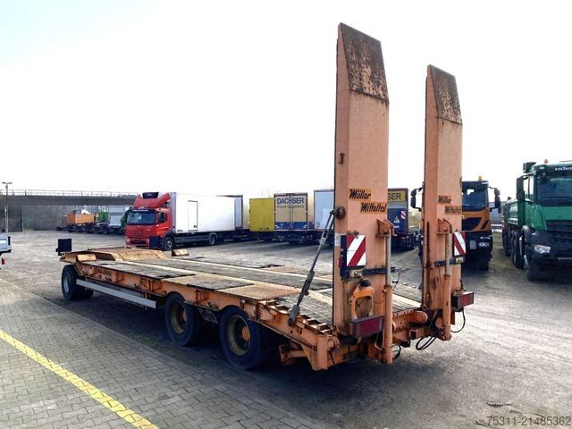 Dieplader oplegger MÜLLER-MITTELTAL T3 DF 30.0 | hydr. Rampen*verbreiterbar*HU 01/27