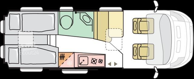 Lakóautó ADRIA Twin 60Y 640 SLB  60Y JUBILE Uvm.