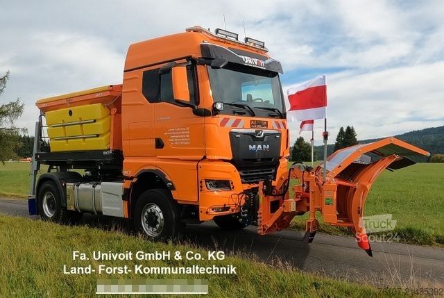 Spezial-LKW MAN MAN TGS 18.520 Allrad Hydro Streuer Schneepflug