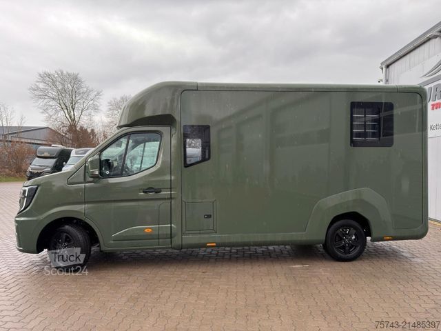 Transportador de gado RENAULT Master STX 5 Sitzer Haras ex. Lang Automatik