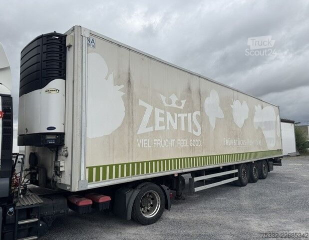 Eristetty laatikkopuoliperävaunu Merker 3Achs Maxima 1300 Portal Doppelst.2,9m