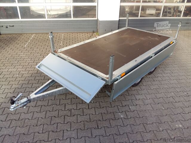 Laadbak open Neptun Sorelpol Tandemachser Nordica 263 x144x40cm - N7-263 2