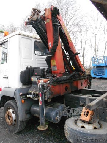 Kiepwagen bestelauto MAN MAN LE8.150 mit Palfinger PKG7001