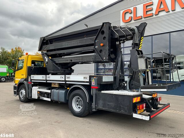 Plataforma elevatória Mercedes-Benz Axor 1828 GSR 32 Meter hoogwerker met Jib