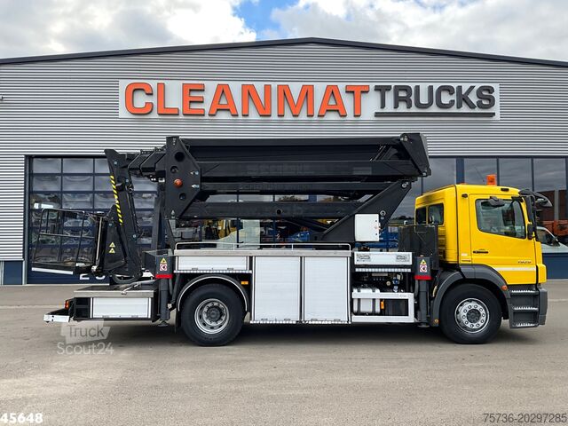 Plataforma elevatória Mercedes-Benz Axor 1828 GSR 32 Meter hoogwerker met Jib