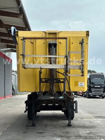 Polpriklopnik kiper SCHMITZ CARGOBULL SKI 24 Alu-Kippauflieger, Getreide