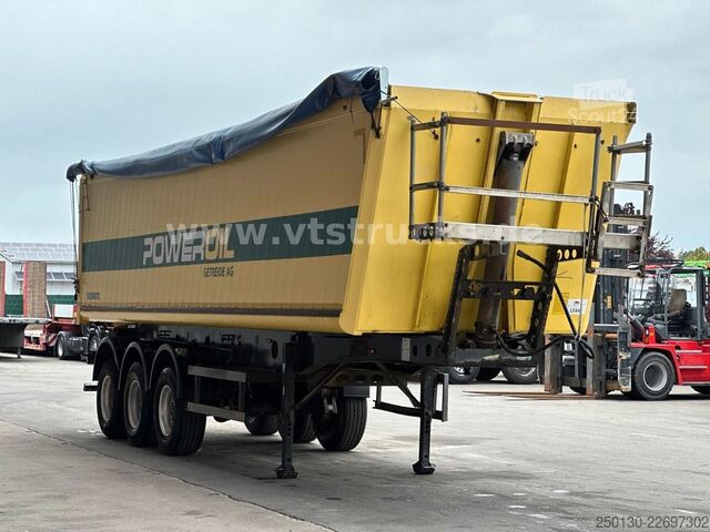 Polpriklopnik kiper SCHMITZ CARGOBULL SKI 24 Alu-Kippauflieger, Getreide