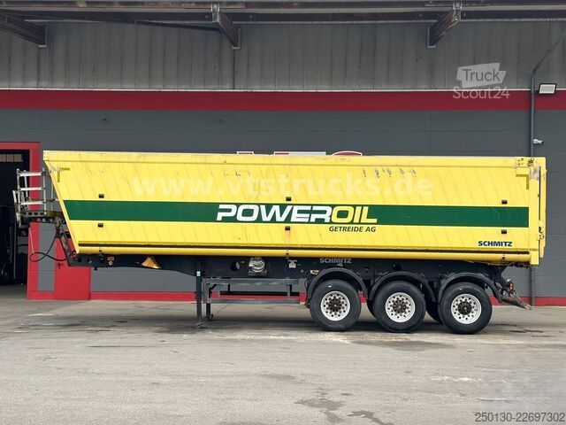 Polpriklopnik kiper SCHMITZ CARGOBULL SKI 24 Alu-Kippauflieger, Getreide