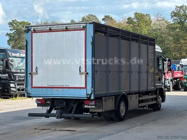 Tovorni avtomobil za prevoz živine MAN TGM 15.290 1 Stock Köstner Viehaufbau