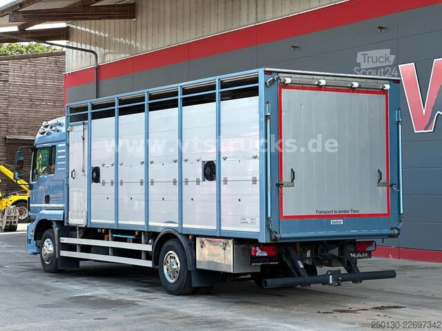 Tovorni avtomobil za prevoz živine MAN TGM 15.290 1 Stock Köstner Viehaufbau