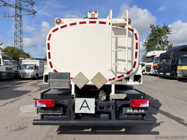 Camion-citerne MAN TGM 15.250L Tankwagen Hage+Knapp/2Kammern9.000L
